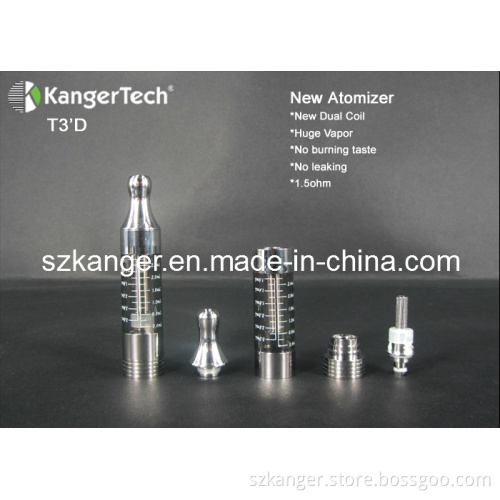 T3'd Dual Coils Clearomzier New Trend in E-Cig